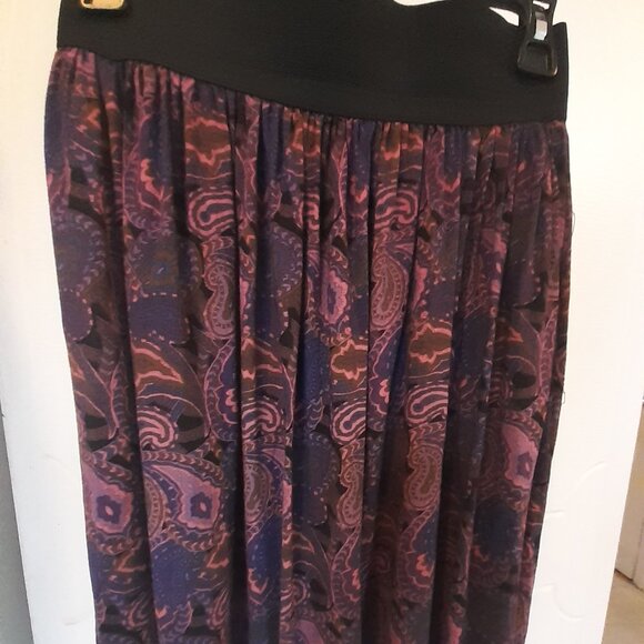Vintage Handmade Paisley Skirt Size Small - Picture 2 of 10